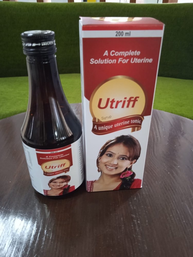 UTRIFF Ayurvedic Uterine Syrup, For Clinical, Packaging Type: Plastic Bottle