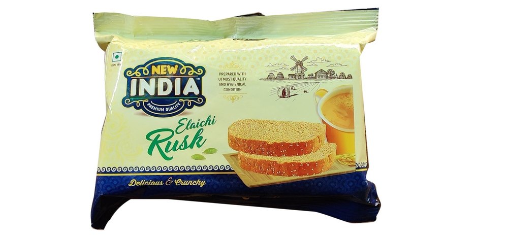 Elaichi Rusk Toast, Packaging Type: Box