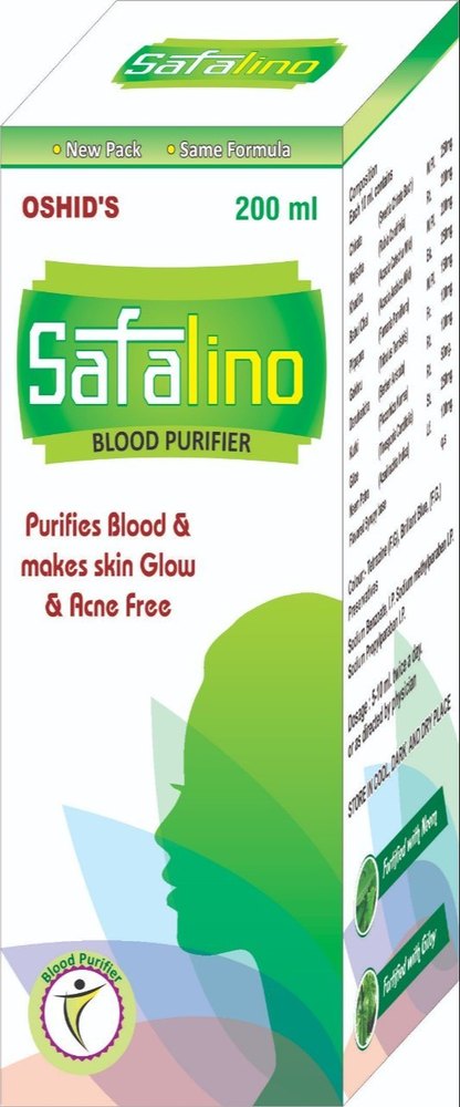 Ayurvedic Safalino Syrup- Blood Purifier Syrup, Packaging Type: Amber Bottle, Packaging Size: 100ml, 200ml