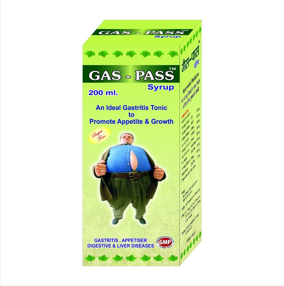 Syrup Gas Pass Gastritis Tonic
