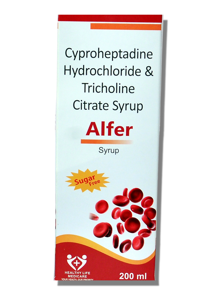 Cyproheptadine 200ml Appetite Stimulant Syrup, For Personal