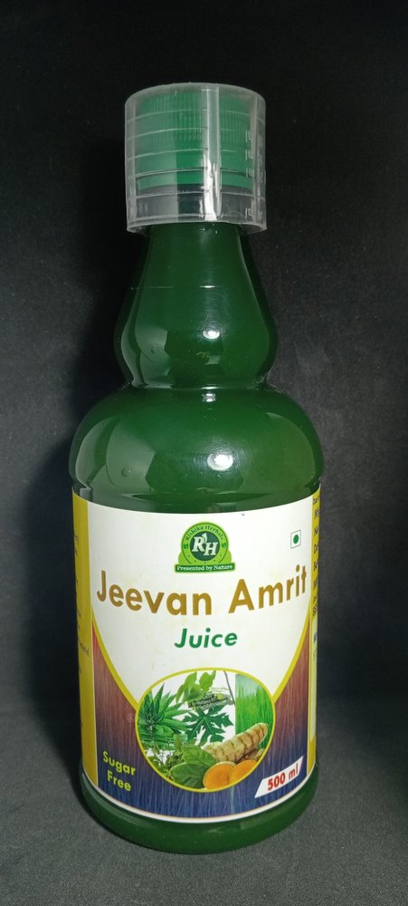 Rishika Herbals Jeevan Amrit Juice, Packaging Type: Bottle, Packaging Size: 500 ml