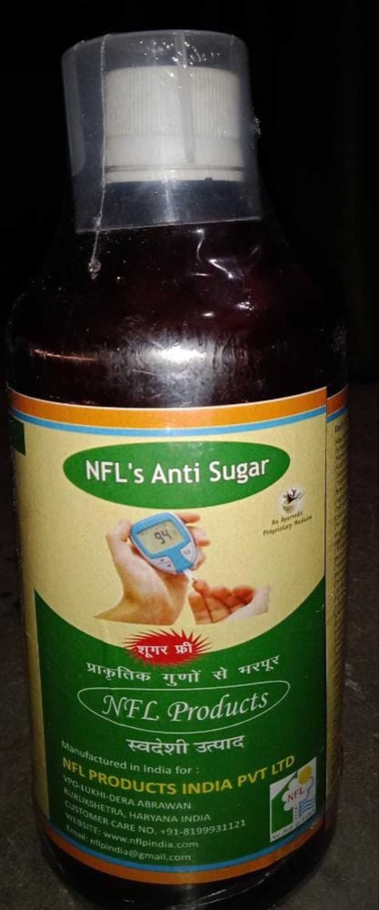 NFL\'s 500ml Anti Sugar Syrup, Liquid, Packaging Type: Bottle