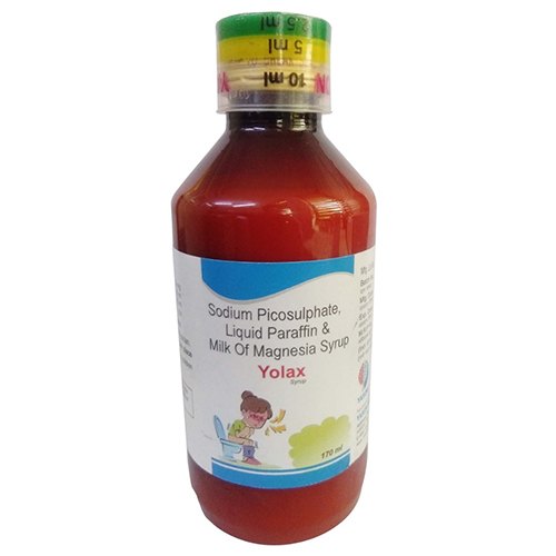 Yaxon Liquid Paraffin Milk Of Magnesia Syrup, For Personal, 170 mL