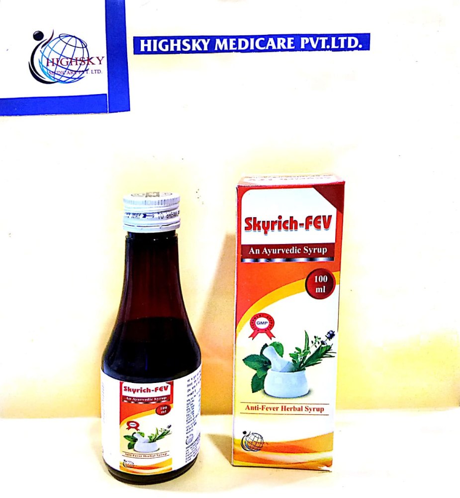 SKYRICH FEV Anti Fever Herbal Syrup, Packaging Size: 100 ML, Prescription
