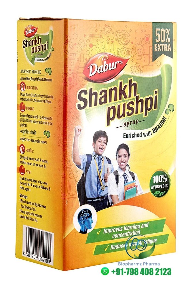 Dabur Shankhpushpi SYRUP, 450 ML