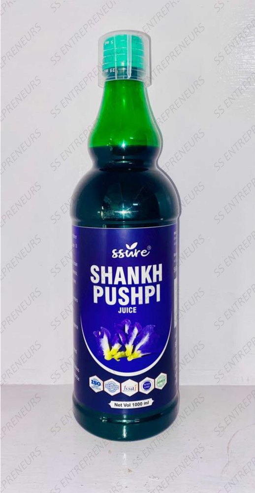 Convolvulus Pluricaulis Herbal Shankhpushpi Juice, Packaging Size: 500ml 1000ml
