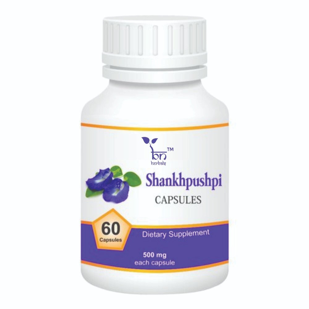 Shankhpushpi, Packaging Size: 60 Capsules