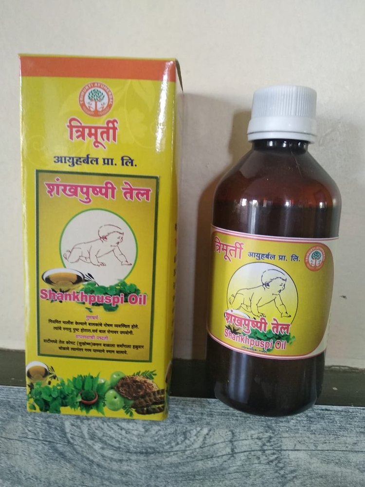 Liquid Herbal Shankhpushpi Oil, Packaging Size: 200ml
