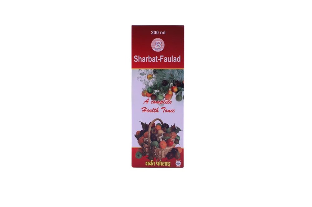 Sharbat Faulad Tonic, Packaging Type: Bottle, Packaging Size: 200 ml