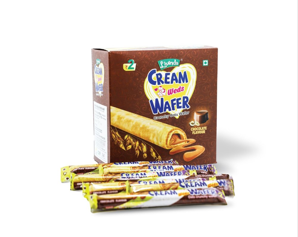 Wafers Round Livinda, Packaging Type: Box