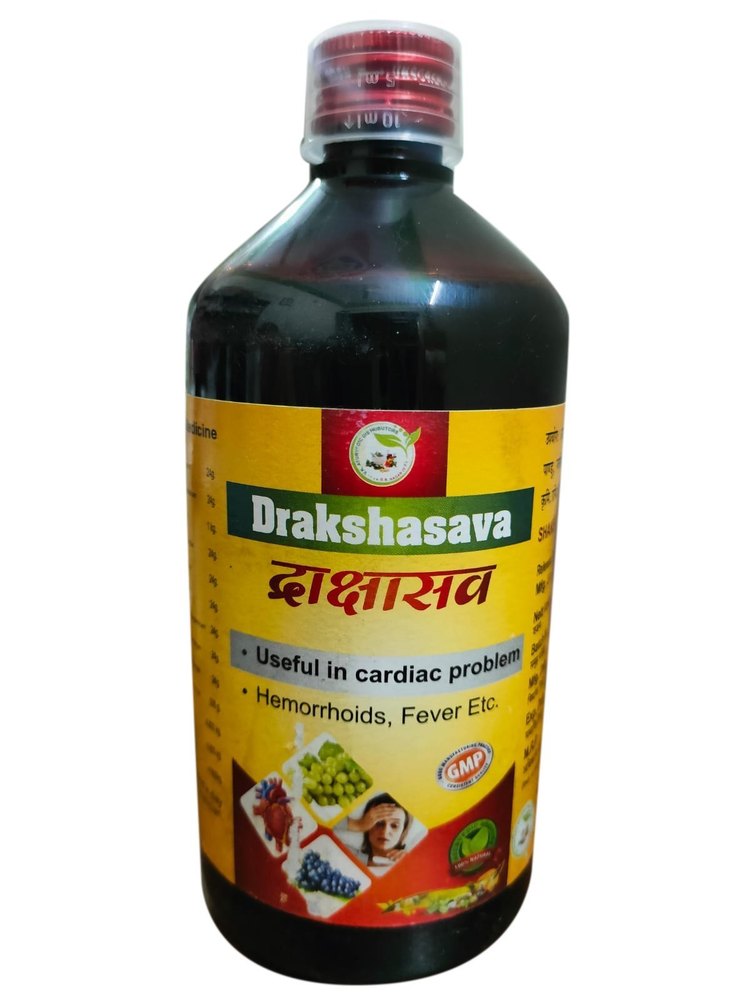 VK Drakshasava Herbal Syrup, 450 ml