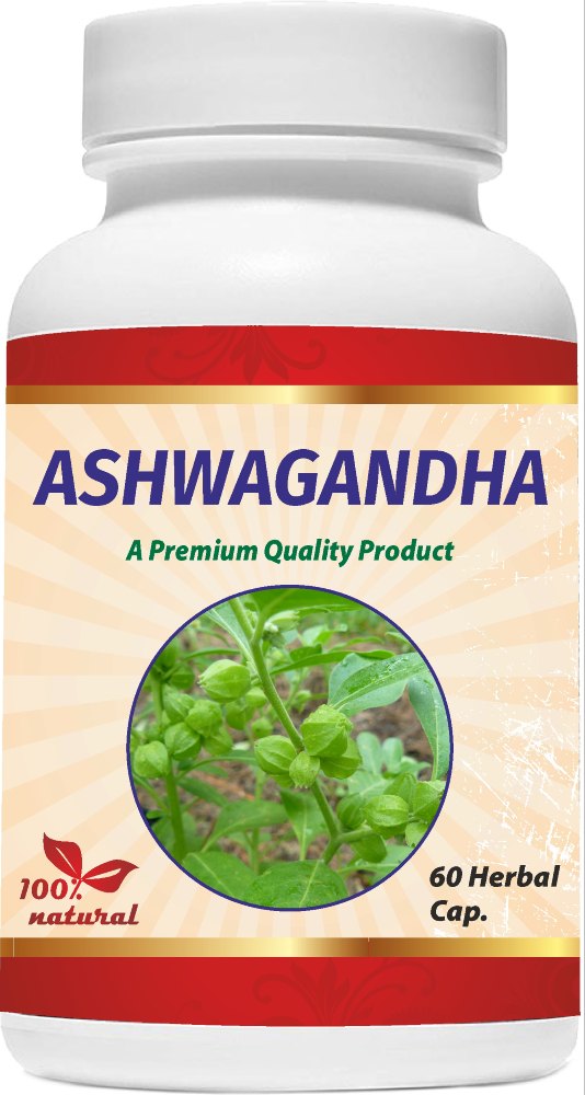 Ashwagandha Capsules, 60 Capsule, Bottle
