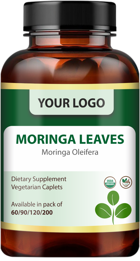 Organic Moringa Caplets 750 mg