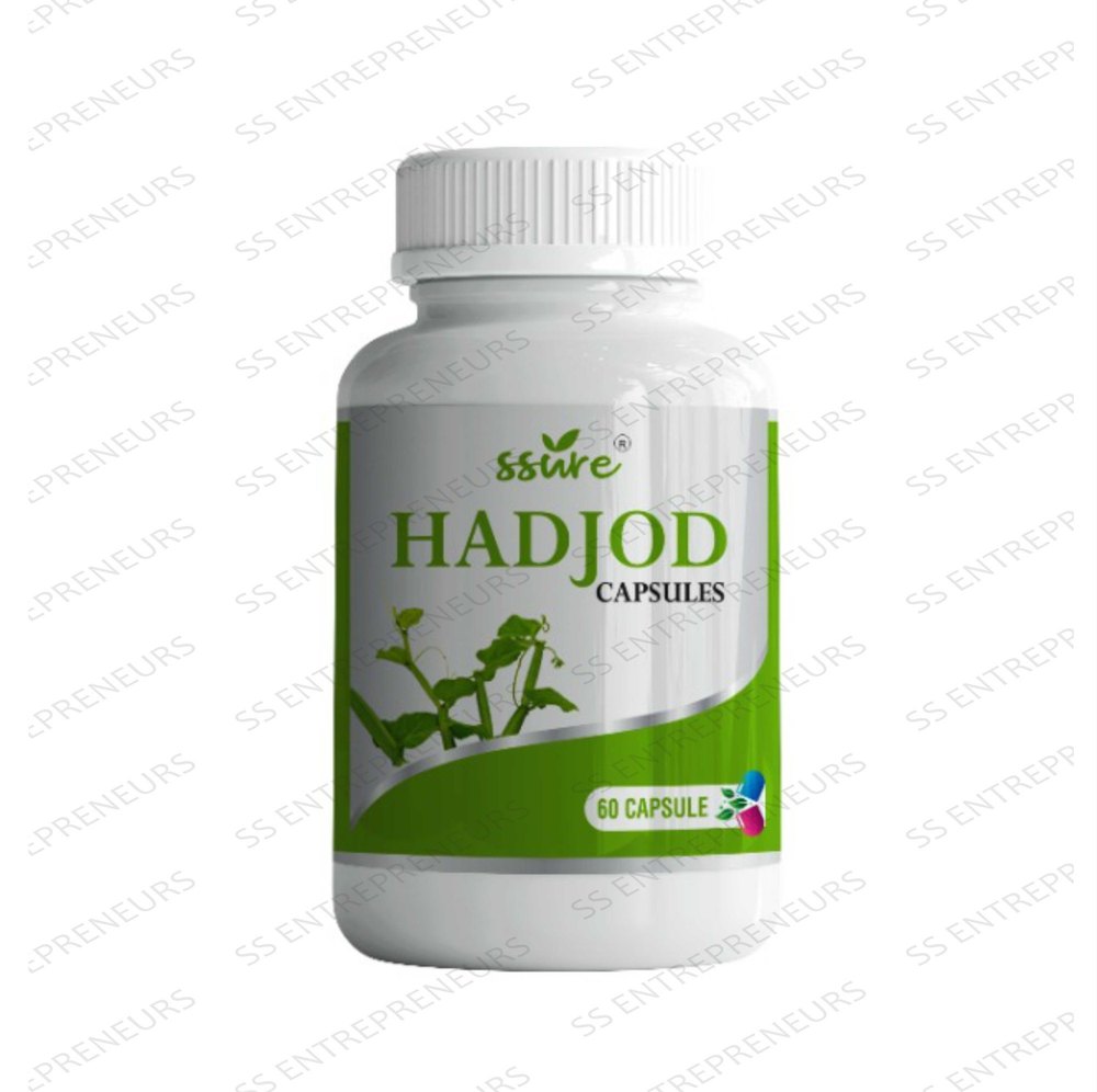 SS Green Herbal Haddjod Capsules, Non prescription, Packaging Type: Bottle
