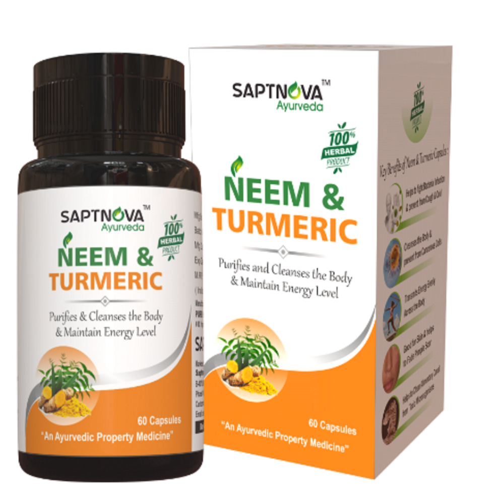Neem Turmeric Herbal Capsules