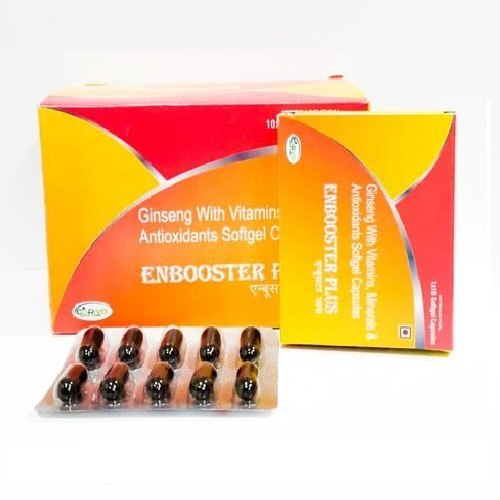 Ginseng With Multivitamin Softgel Capsule, 10X1X10