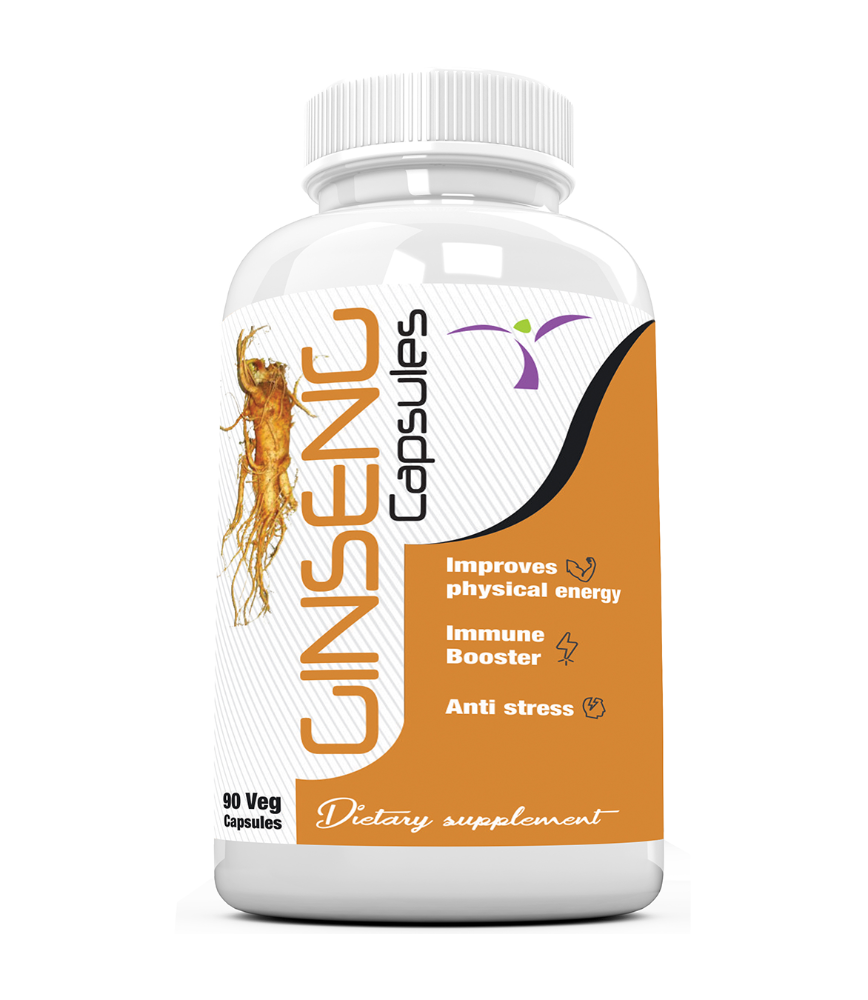 Ginseng 500 MG 90 Veg Capsules