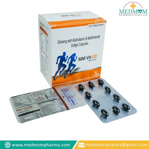 Ginseng with Mutivitamin & Mutiminerals Softgel Capsules, 100