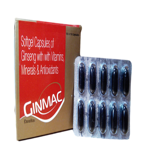 Ginmac Ginseng Antioxidants Softgel Capsules