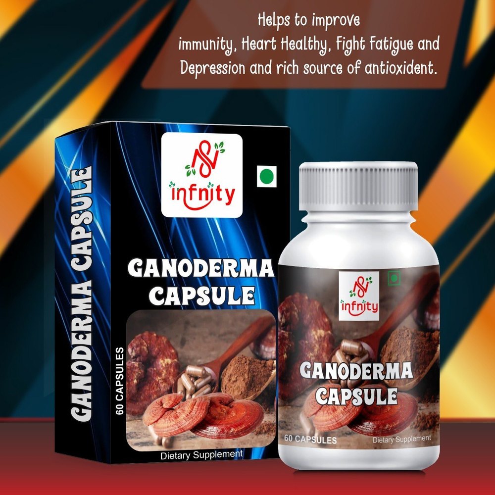 Infinity Ganoderma Capsule, 60 Capsules, Packaging Type: Bottle