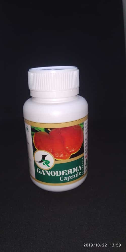 Ganoderma Capsules, Packaging Type: Box