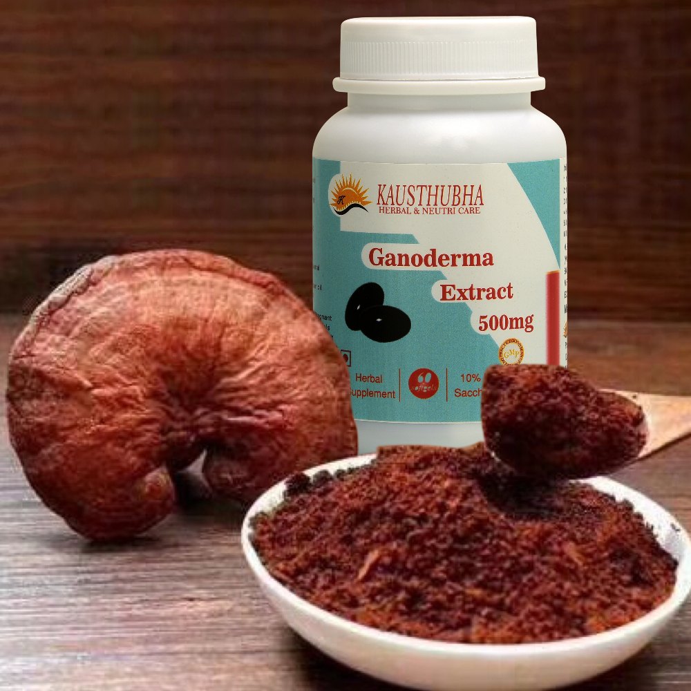 Kausthubha Ganoderma Capsule, 60 Softgels, Packaging Type: Bottle