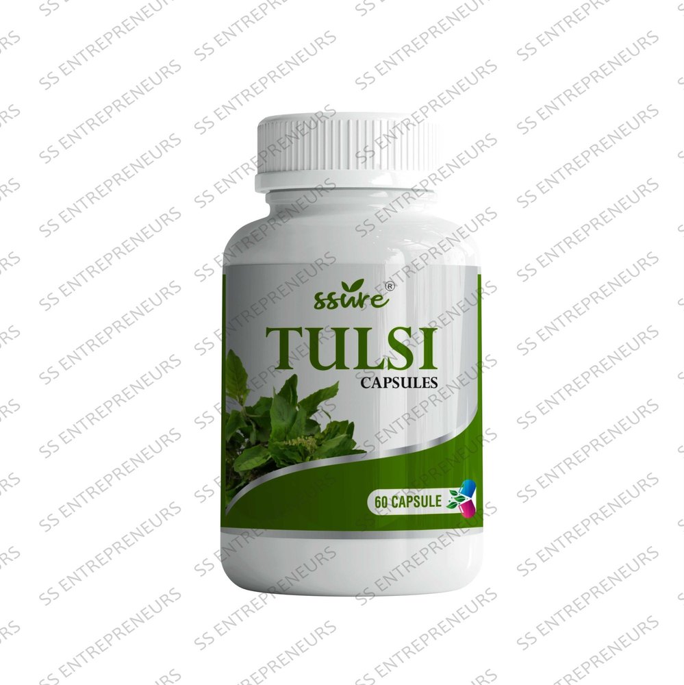 Panch Tulsi Herb Capsules, 60 Caps