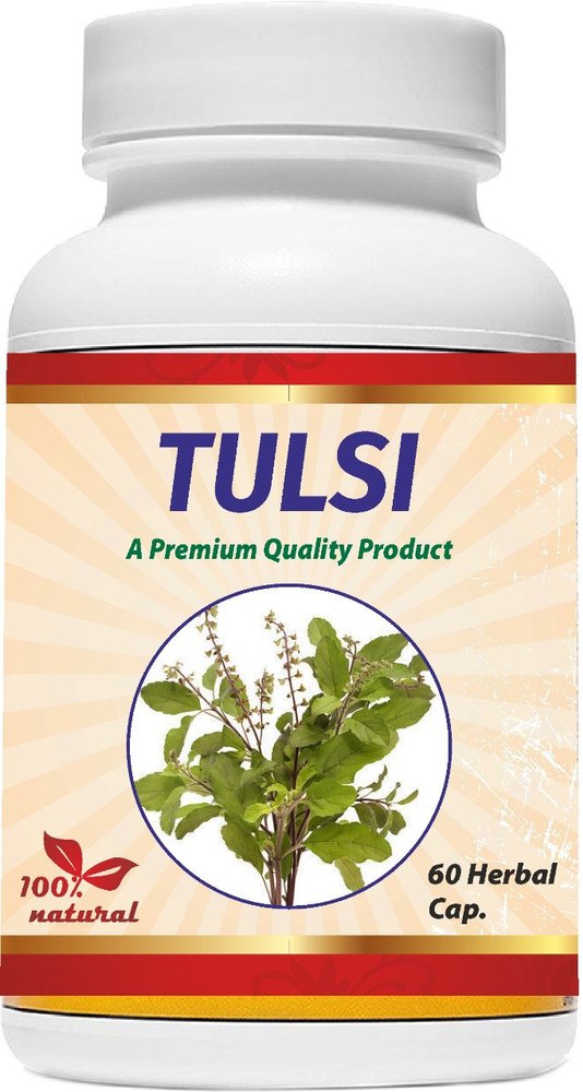 Tulsi Capsule, 60 Herbal Capsules
