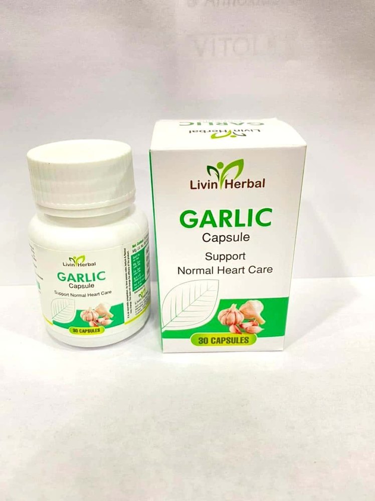 Garlic Capsule, Prescription, Packaging Type: Plastic Bottle