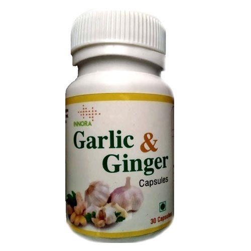 Innora Garlic And Ginger Capsules, Packaging Type: Container