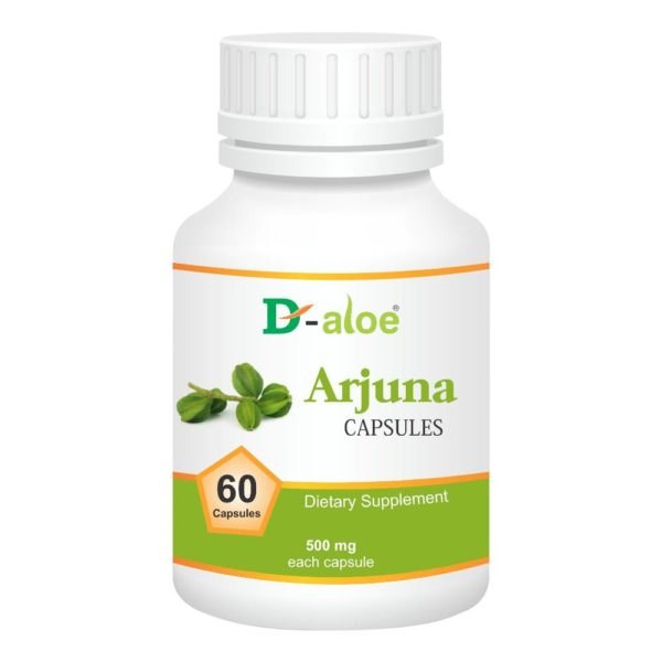 D-Aloe Arjuna Capsule, Treatment: Dietary Supplement, Packaging Type: Plastic Bottle