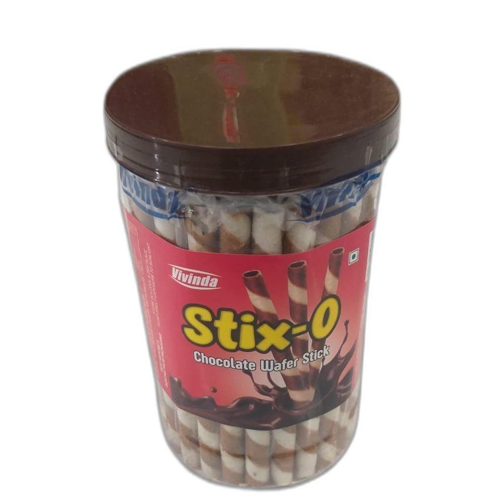 Round Stix 0 Chocolate Wafer Stick, Packaging Type: Box, 250 G