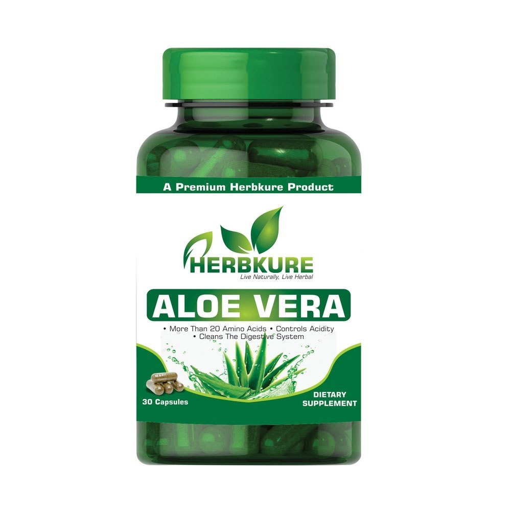 Aloe Vera Herbal Capsule, Packaging Type: Bottle