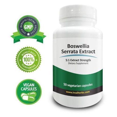 Boswellia Serrata Capsules, Grade Standard: Food Grade, 60 Caps/bottle