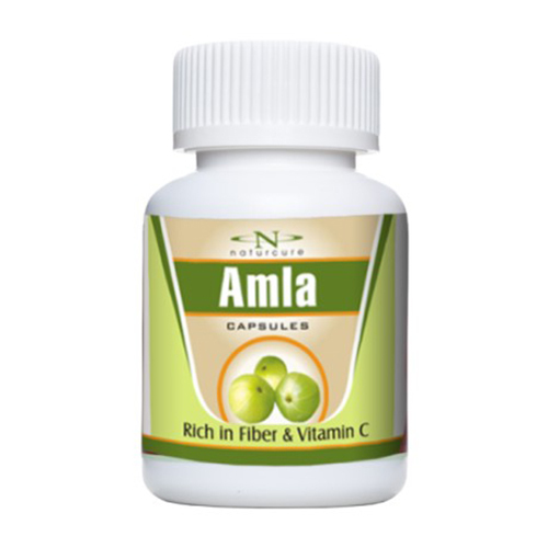Amla Capsules, Packaging Type: Container, Grade Standard: Medicine Grade