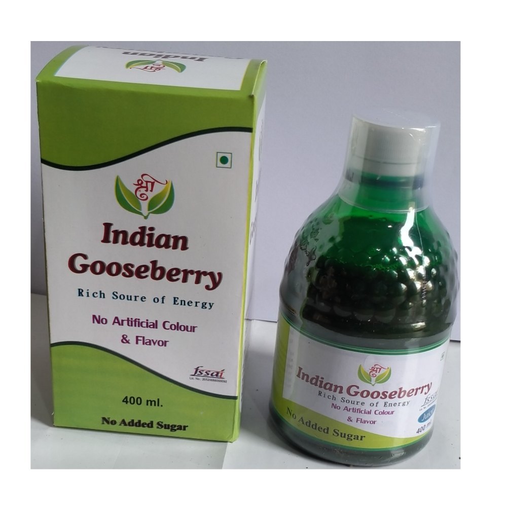 shri Indian Gooseberry Juice manufacturers in jharkhand, Packaging Type: Box, Packaging Size: 400 ml