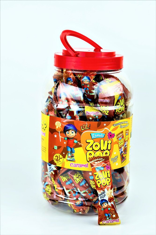 Lollipop DOUBLE POP Livinda ZOLLIPOP JAR