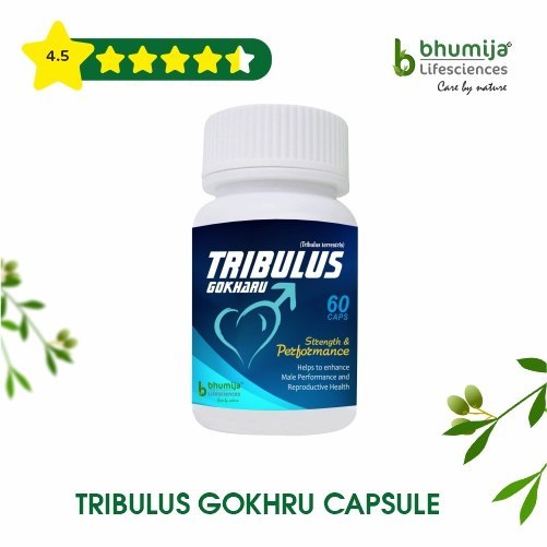 Tribulus Gokhru Capsules, Bottle