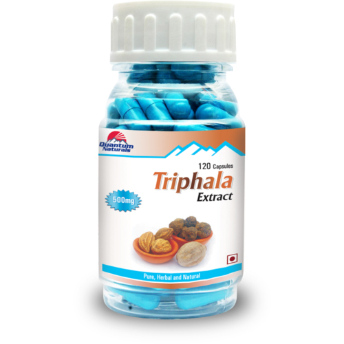 Triphala Extract Capsules, Quantum Naturals, Packaging Type: Bottle