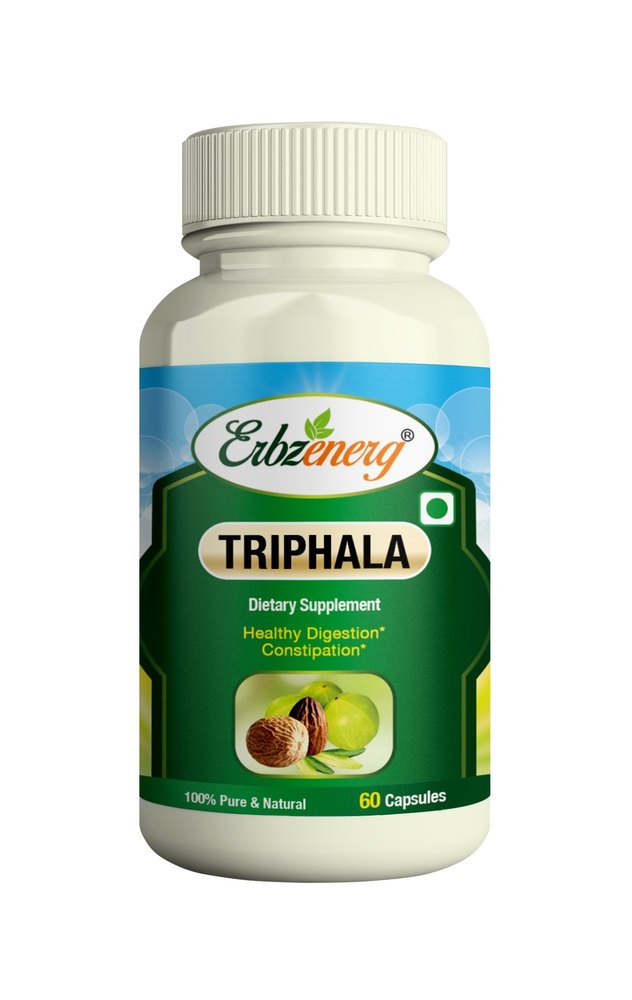 Erbzenerg Triphala Capsule, 60 Capsules, Grade Standard: Medical Grade