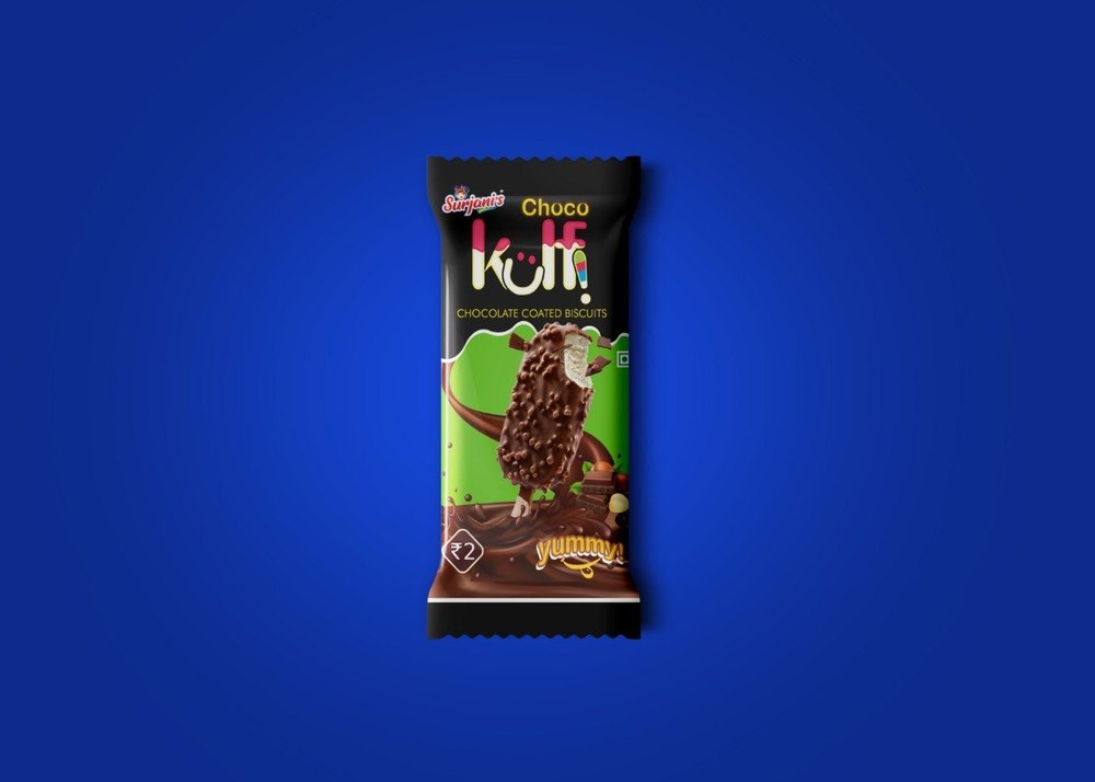 SURJANI\'S Coated Biscuit Chocolate Lollipop, Packaging Type: Box