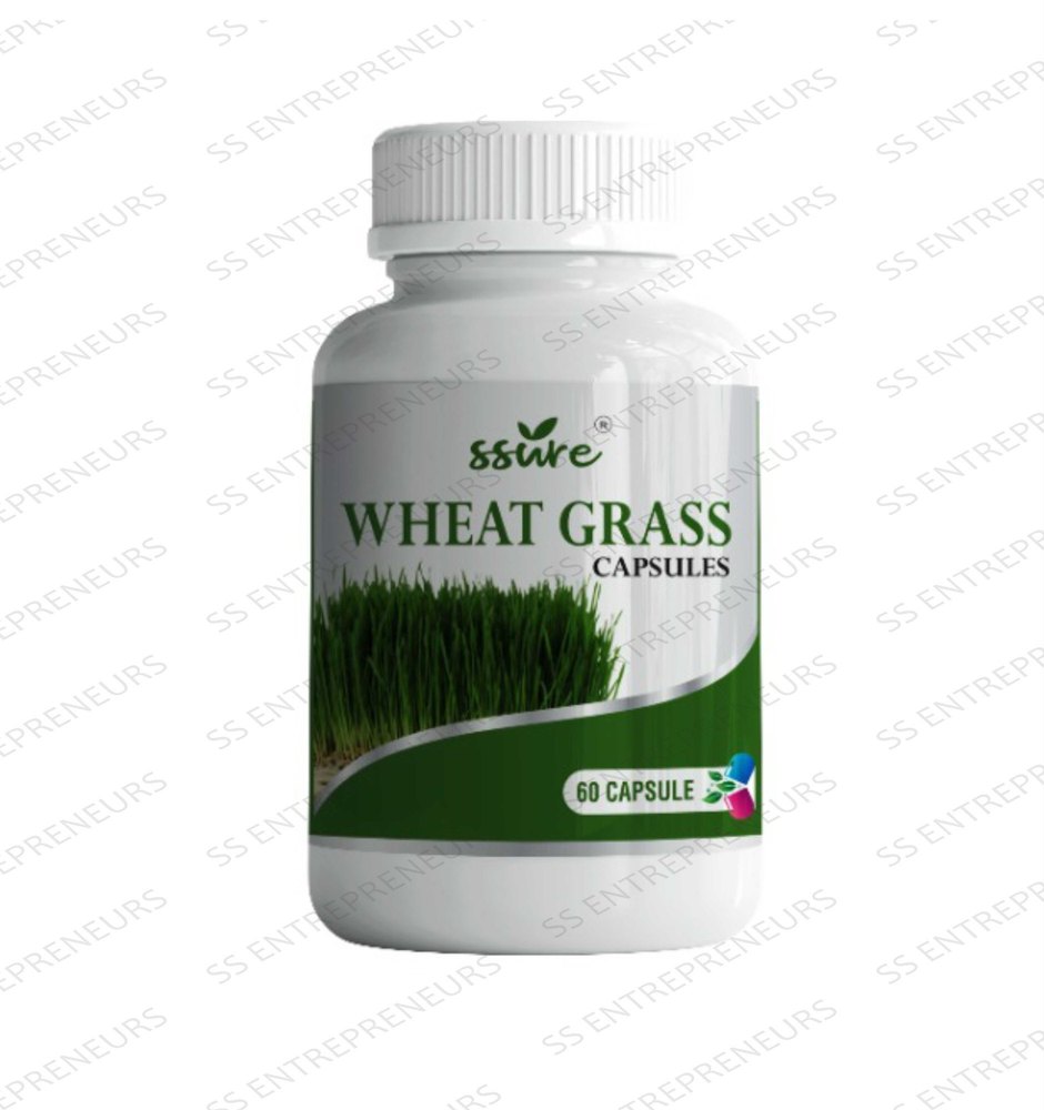 Wheatgrass Capsule, 60 Capsules