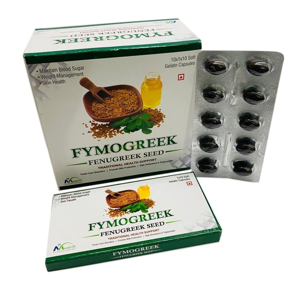 Fenugreek Seeds Gelatin Capsules, Prescription
