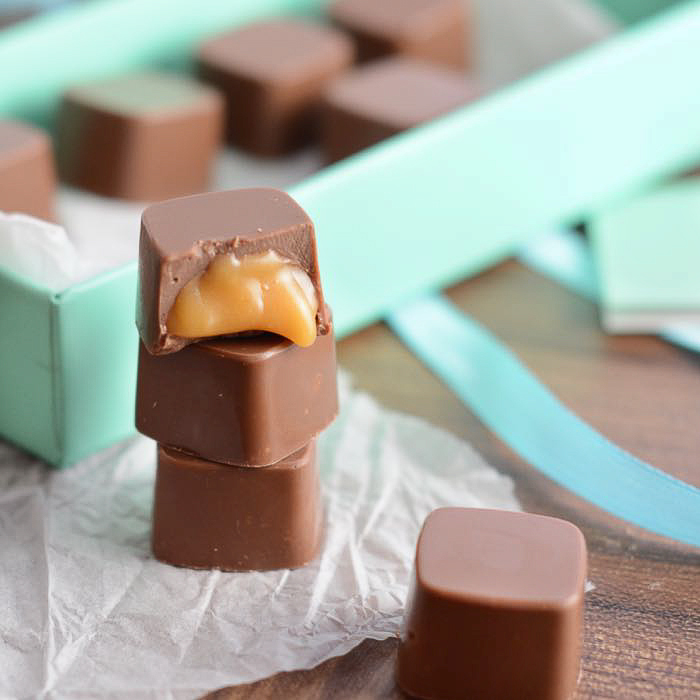 Phecor Caramel Center Filled Chocolate