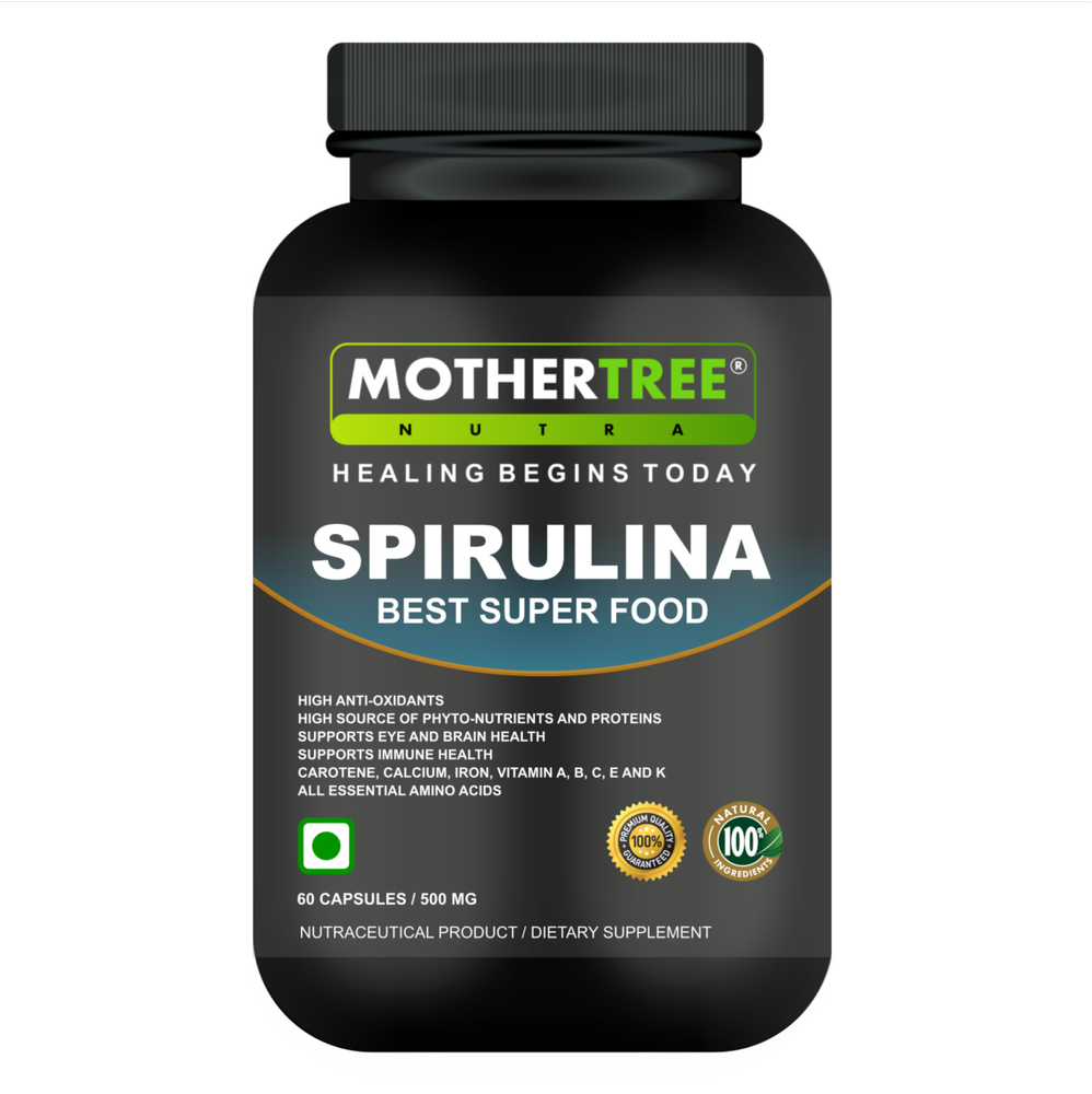 500 Mg Spirulina Capsules, For Oral, 10 Bottles