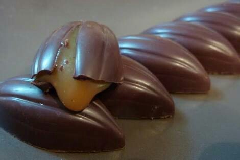 Cube Caramel Filling Chocolates