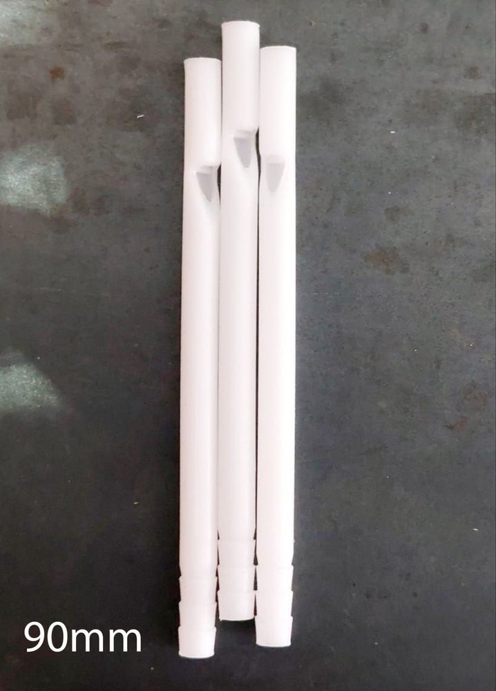 Mint 90mm White Plastic Whistle Lollipop Stick, Packaging Type: Loose