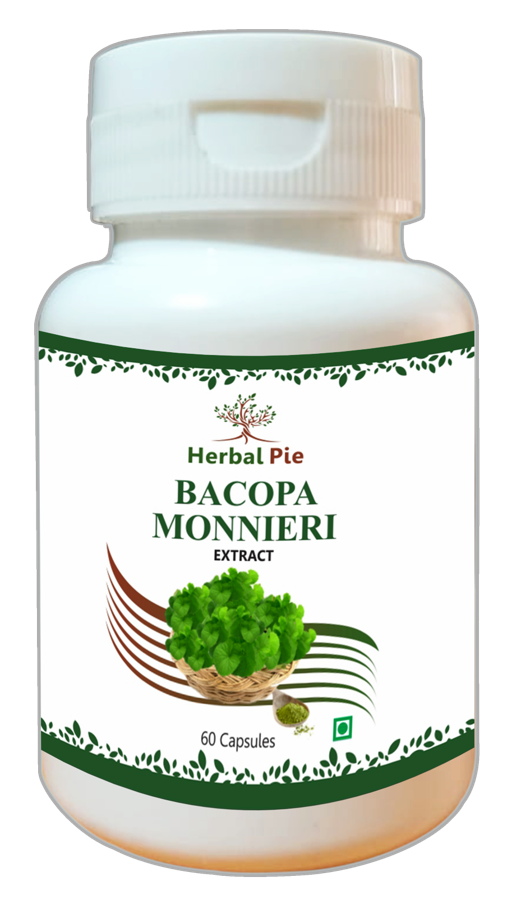 Brahmi Bacopa Monnieri Extract Capsules, Packaging Type: Bottle