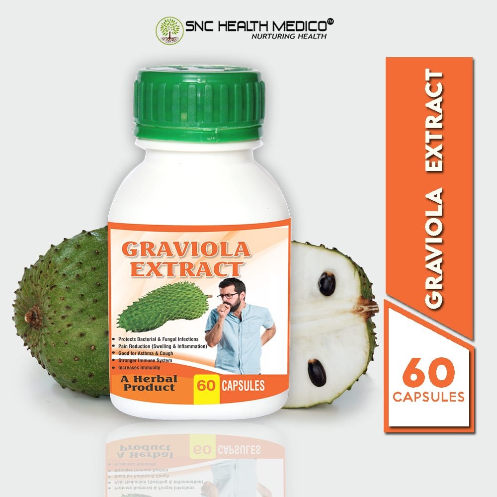 Graviola Extract Capsule, 60 Capsules